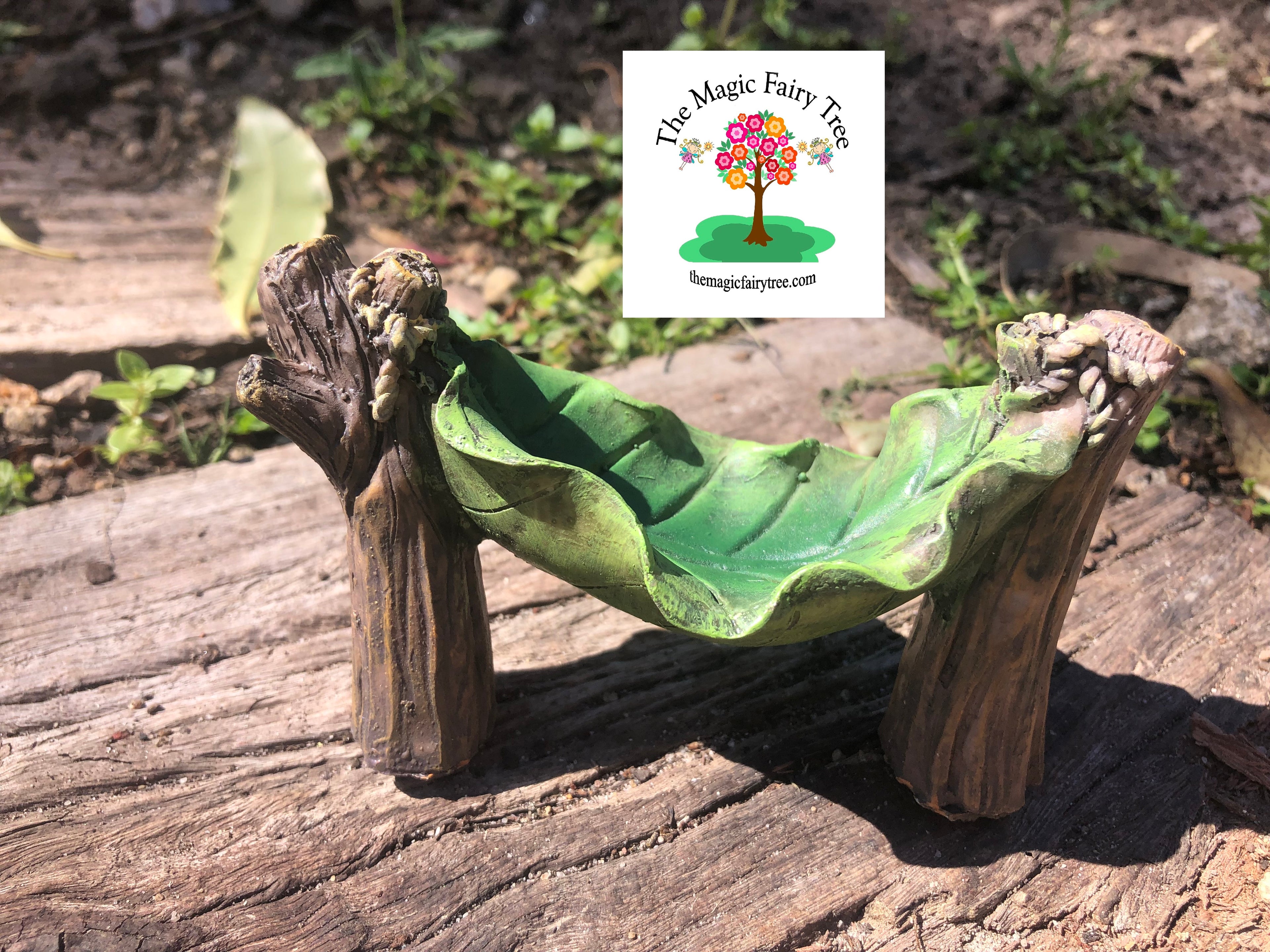 Fairy Garden Leaf Hammock image 0