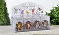 Miniature fairy door with fairy figurine image 0