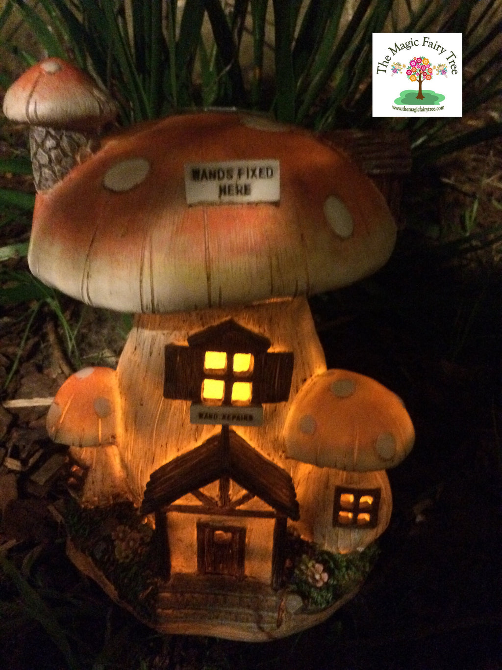 Solar powered Fairy Wand Repair Shop House image 1