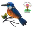 Azure or Sacred Kingfisher wall plaque image 0
