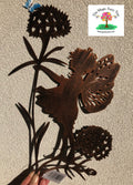 Make a Wish Metal Fairy Plaque Wall Art image 0