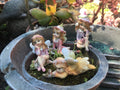 Flower Fairy Sitting Garden Fairy image 0