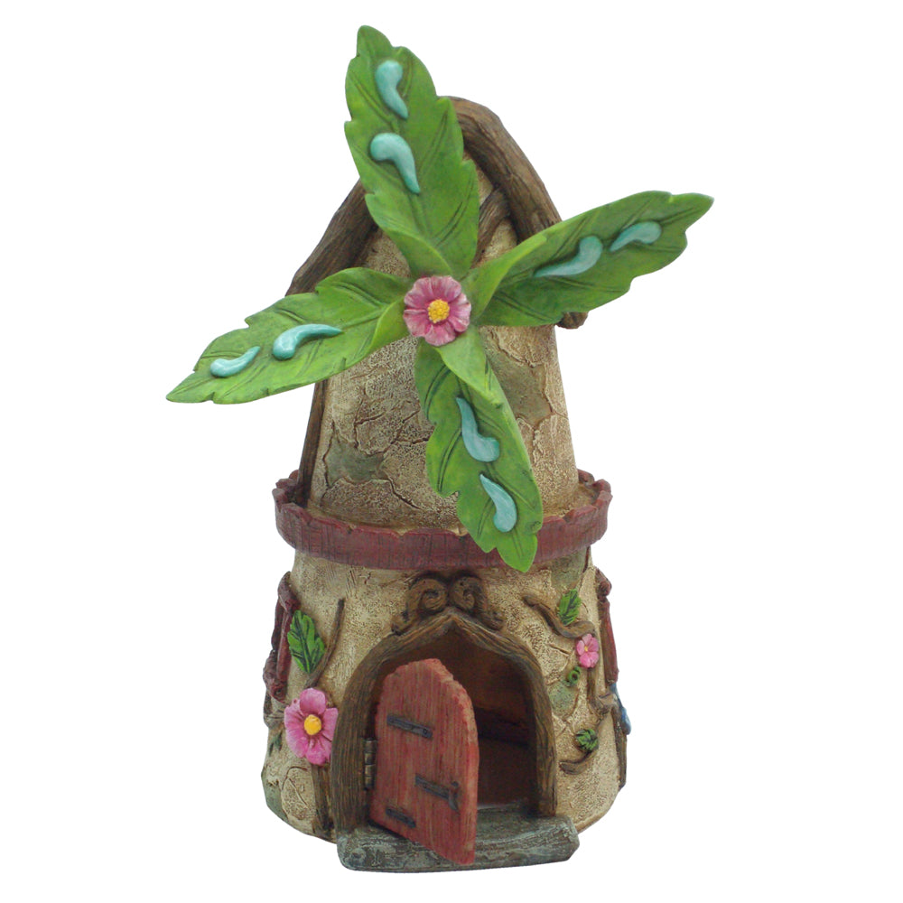Windmill Fairy House with opening door image 5