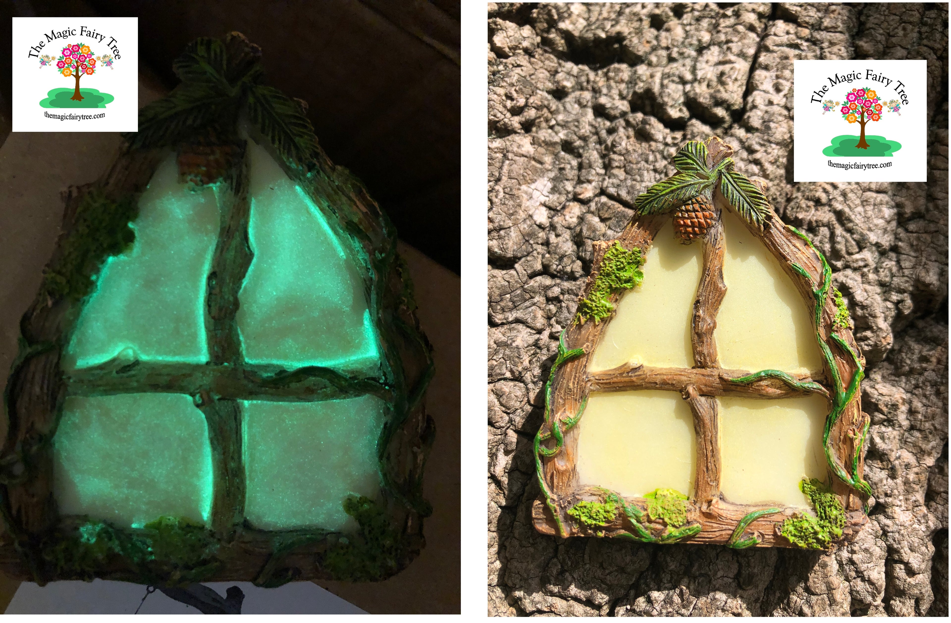 Glow in the Dark Arched Fairy Window image 0