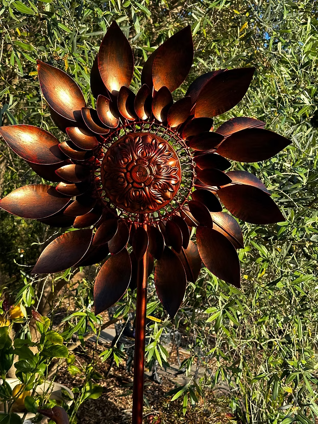 Helios Sunflower Windspinner
