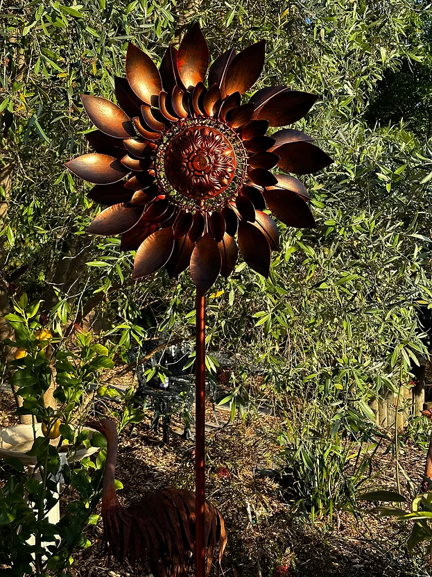 Helios Sunflower Windspinner