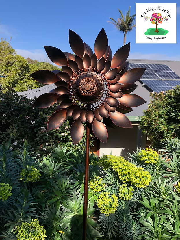 Helios Sunflower Windspinner