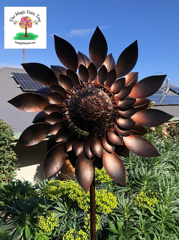Helios Sunflower Windspinner
