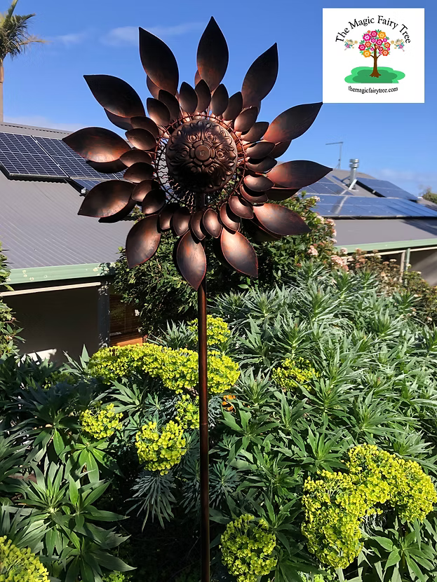 Helios Sunflower Windspinner