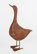 52cm Rusty Metal Duck image 0
