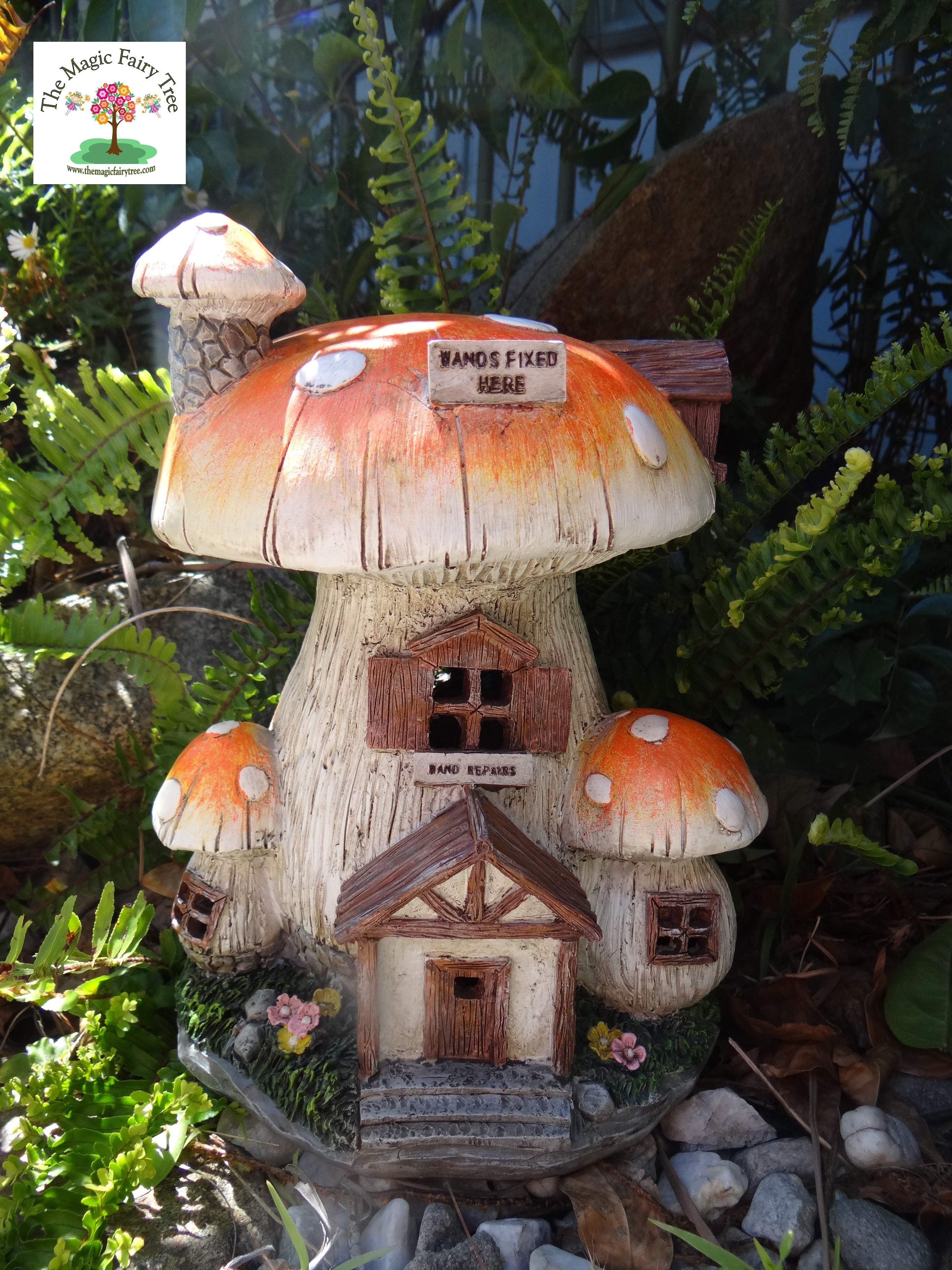 Solar powered Fairy Wand Repair Shop House image 0