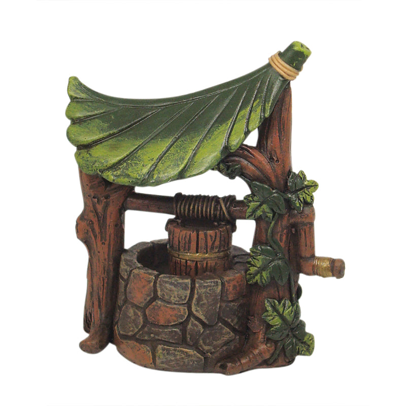 Fairy Garden Leaf Wishing Well image 0