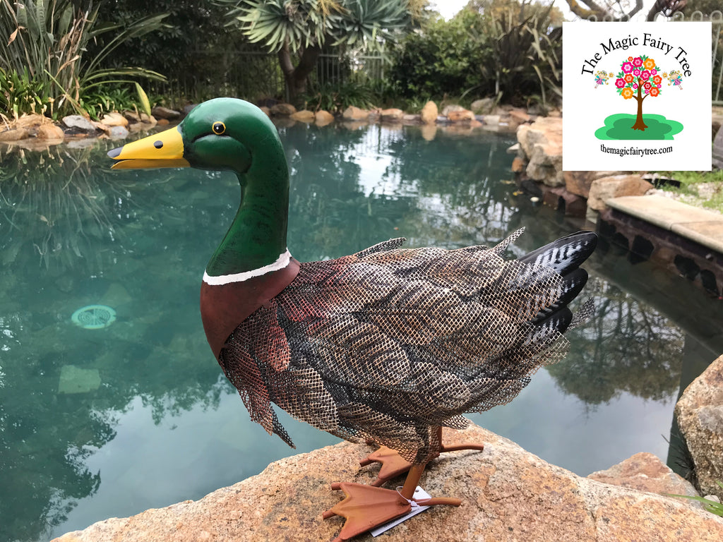 Mr Duck Metal Garden Sculpture image 0