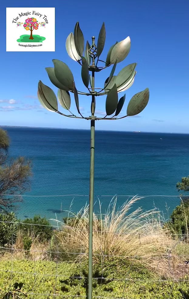 Green Leaves Windspinner