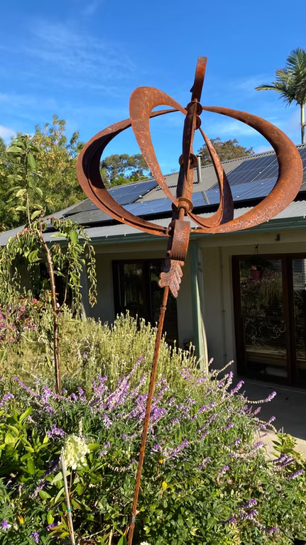 Rustic Orb Windspinner