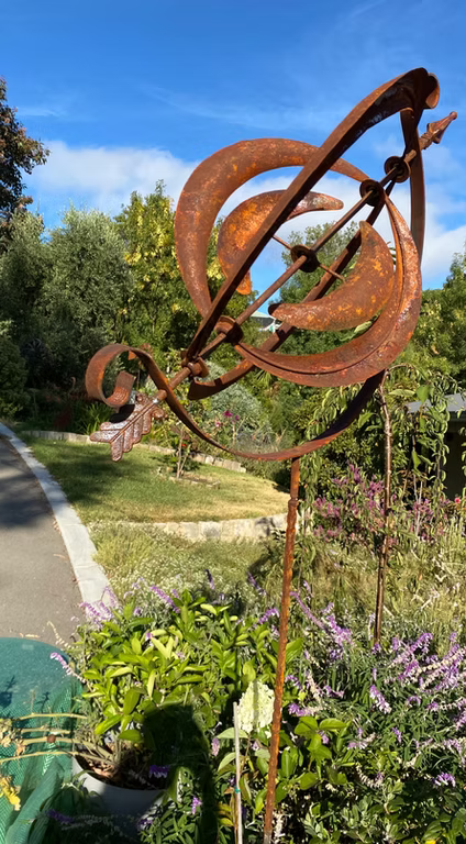 Rustic Orb Windspinner