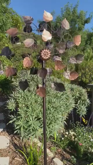 Bronze Leaf Windspinner