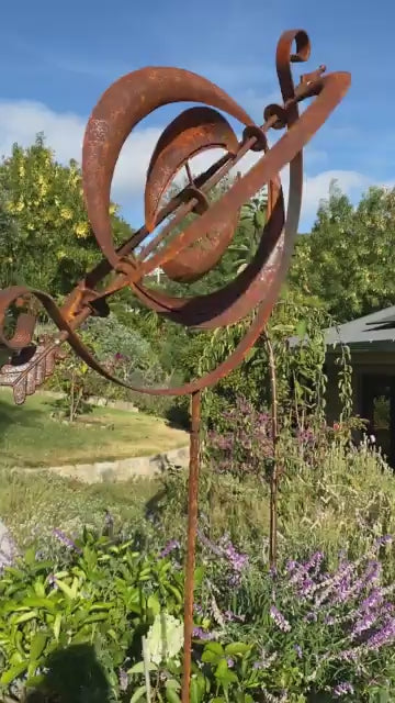 Rustic Orb Windspinner