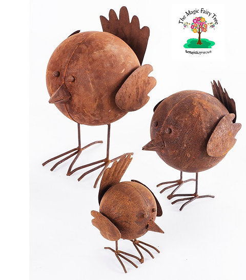 Rusty Metal Tweety Birds