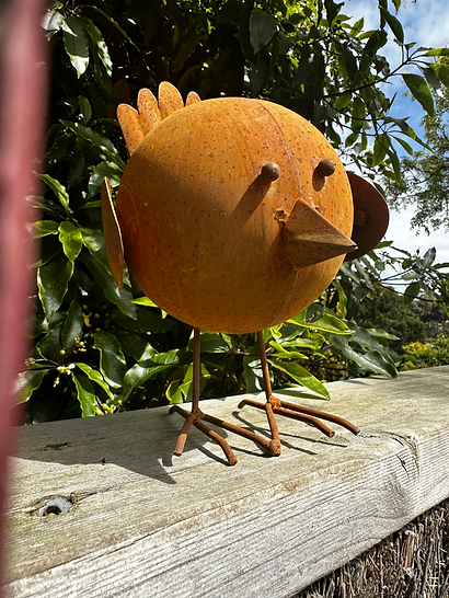 Rusty Metal Tweety Birds