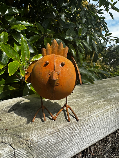 Rusty Metal Tweety Birds