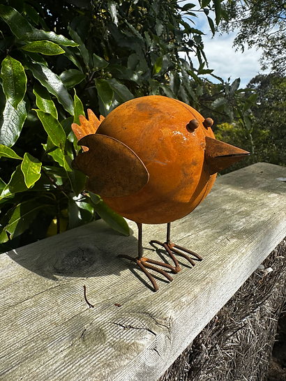 Rusty Metal Tweety Birds